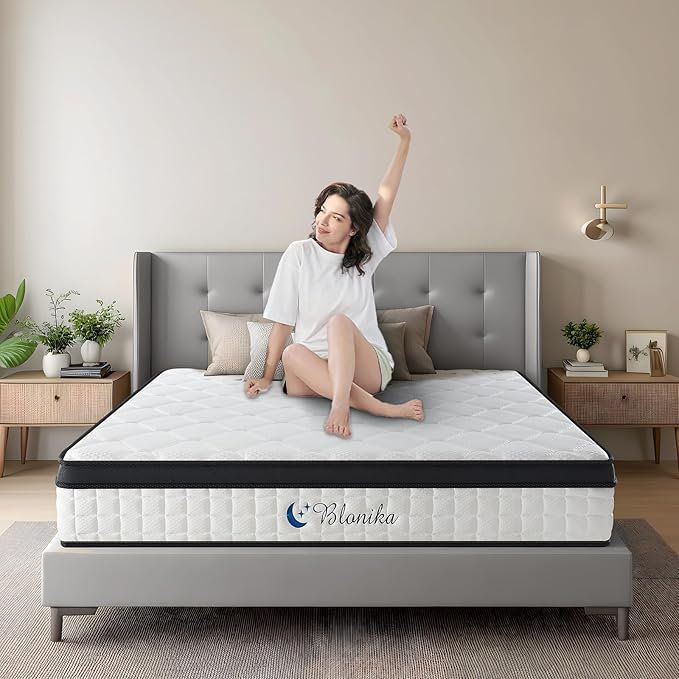 King Size Mattress, 12 Inch King Mattress in a Box, Medium Firm - Image 2