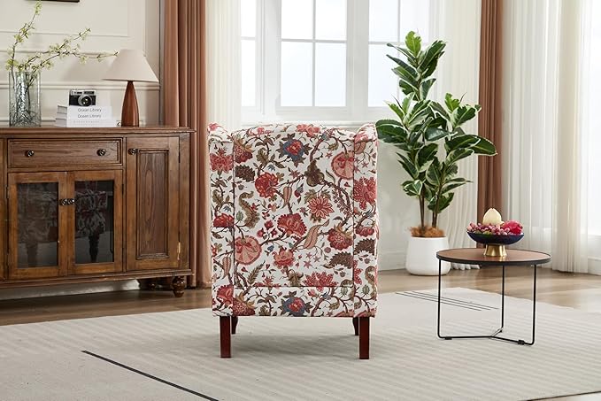 Ball & Cast Modern Accent Chair, Comfy Upholstered Armchair - Image 6