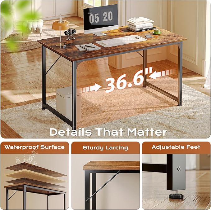 PRAISUN 40 X 24 Inch Computer Desk - Image 6