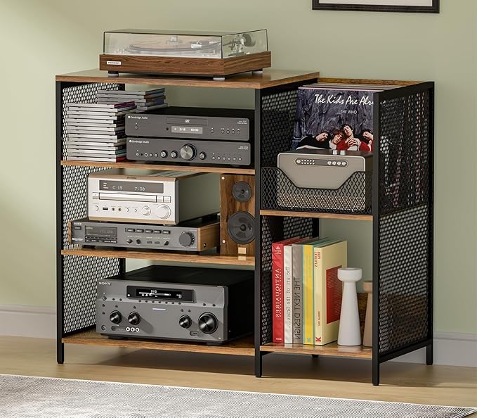 Large Record Player Stand Table - Image 2