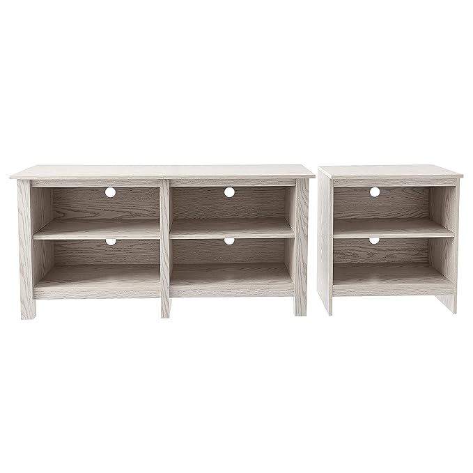 ROCKPOINT 70inch TV Stand Storage Media Console Entertainment Center - Image 3