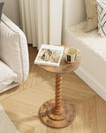 Masupu Round Side Table, Small Drink Table by Masupu