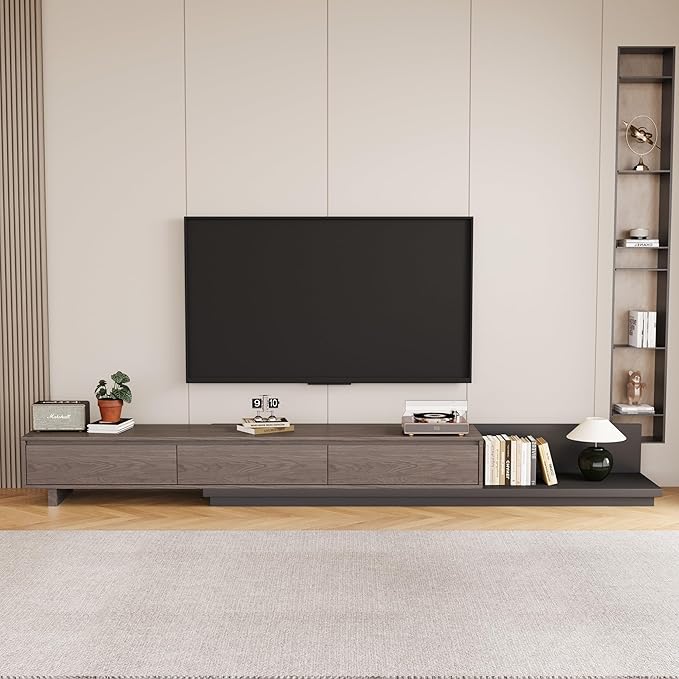 Mid-Century Modern Extendable TV Cabinet - Image 3