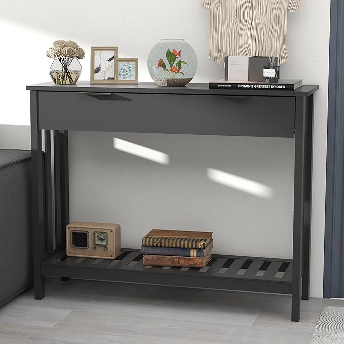 TaoHFE Black Entryway Table - Image 5