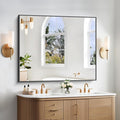 BONEWEI Bathroom Mirror, 40x48 inch Bathroom Mirrors by BONEWEI