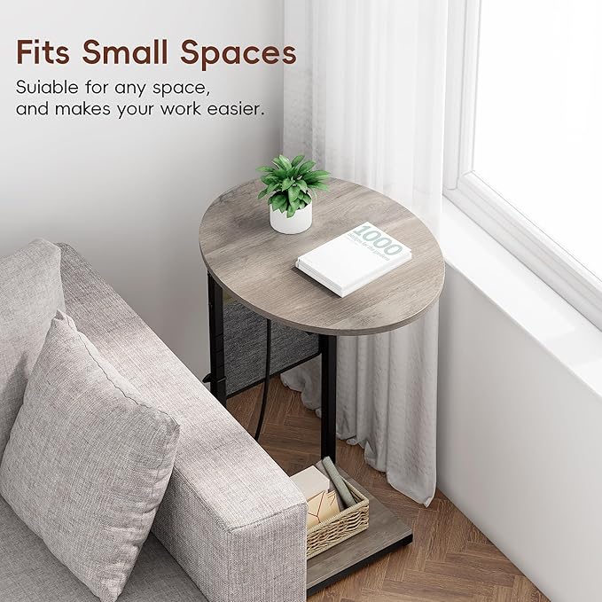 Vagusicc C Shaped End Table - Image 8