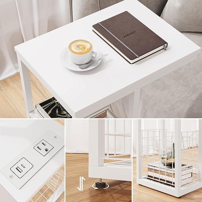 Vagusicc C Shaped End Table - Image 4
