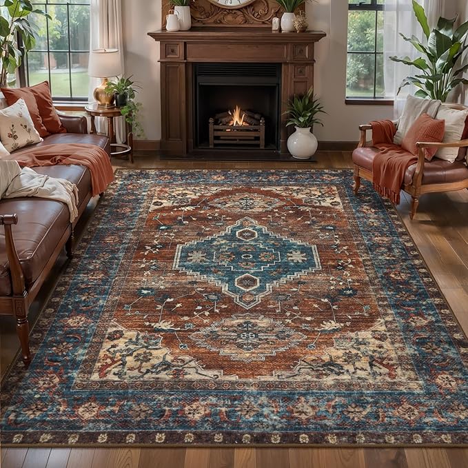 Tangsoo 5x7 Area Rug Washable Rug - Image 2