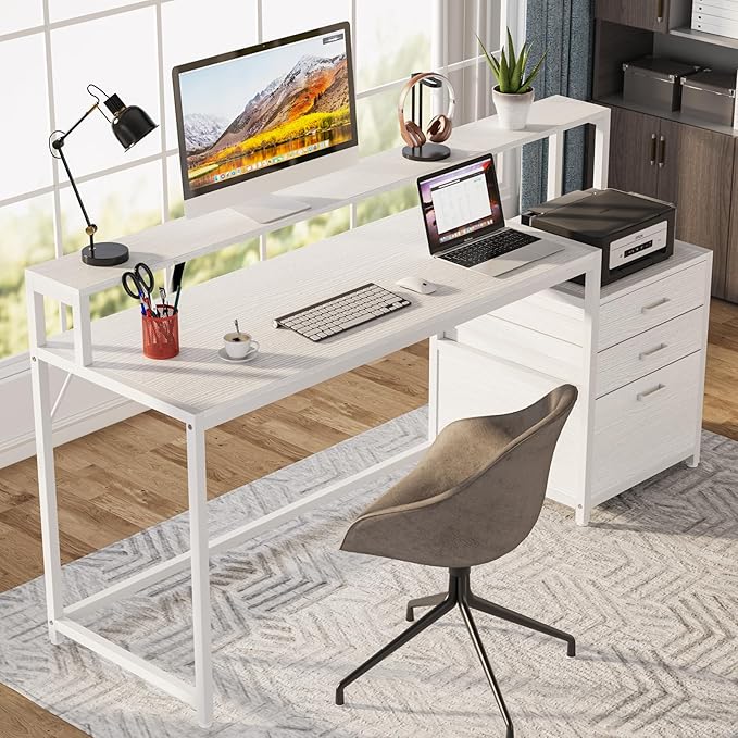 Tribesigns 63 Inch Computer Desk - Image 3