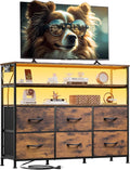 WLIVE TV Stand for 40, 45 inch TV, Entertainment Center by WLIVE