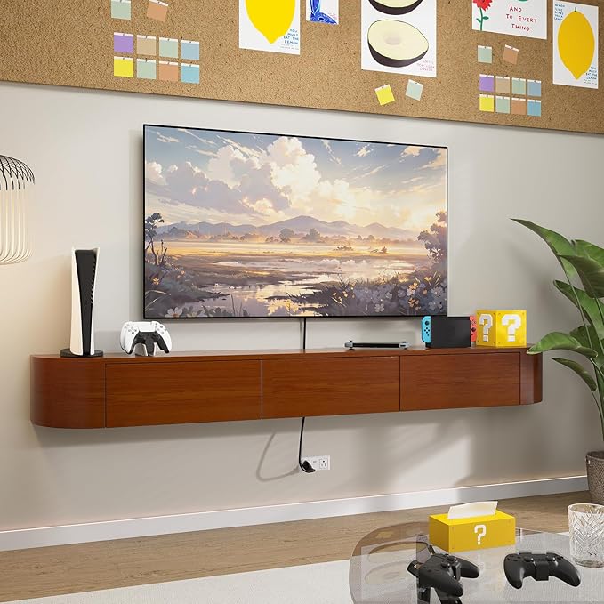 Fully Assembled Floating TV Stand - Image 9