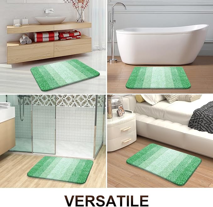 OLANLY Bathroom Rugs Mat 30x20, Extra Soft Absorbent Microfiber Bath Rugs - Image 7