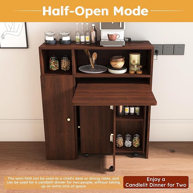 Ball & Cast Multifunctional Folding Dining Table - Image 8
