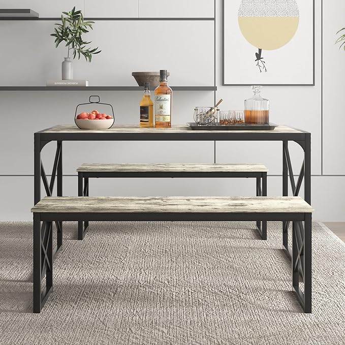 VECELO Kitchen Dining Table Set - Image 3