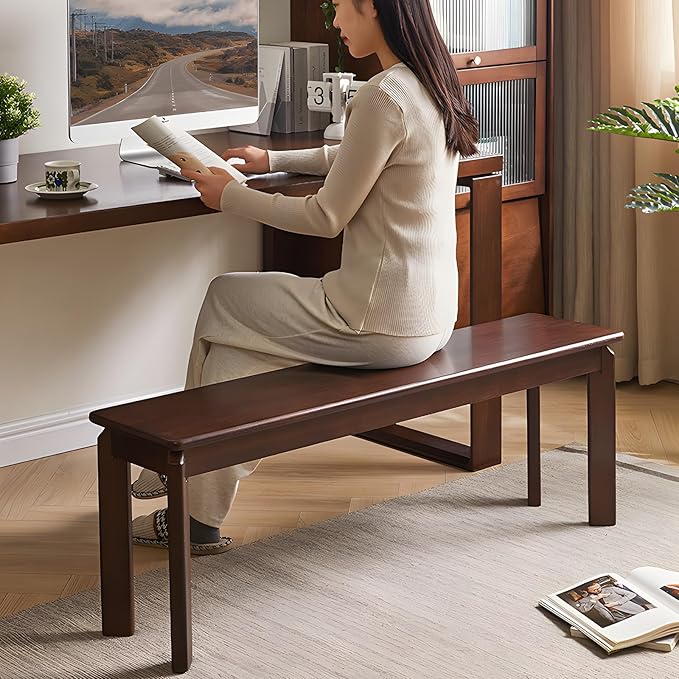 Dining Bench, Solid Wood Bench - Image 8