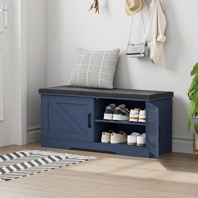 2-Tier Storage Bench, Shoe Bench - Image 8
