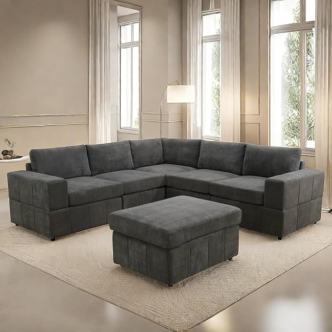 Sectional Couches for Living Room, 101″ Modular Sectional Sofa - Image 6