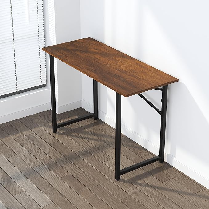 47 inch Folding Desk No Assembly Required, Writing Gaming Computer Camping Table - Image 7