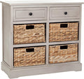 SAFAVIEH American Homes Collection Herman Vintage Grey Storage Unit by SAFAVIEH