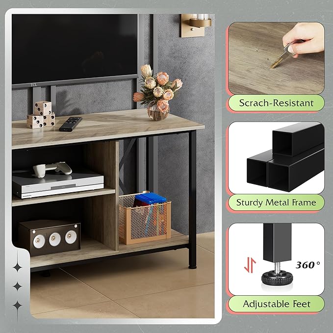 WLIVE TV Stand up to 45 Inch TV - Image 6