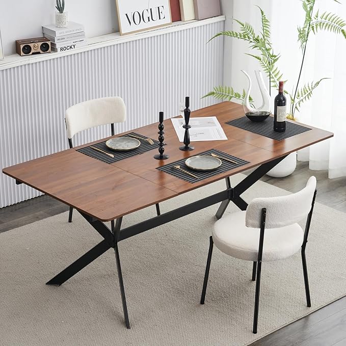 AWQM Dining Chairs Set of 2, Mid-Century Modern Kitchen Dining Room Chairs - Image 2