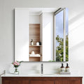 KOCUUY Large Frameless Mirror, 36x36 Inch Square Bathroom Vanity Mirror by KOCUUY