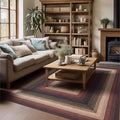 Homespice Prescott Braided Area Rugs 8x10' by Homespice