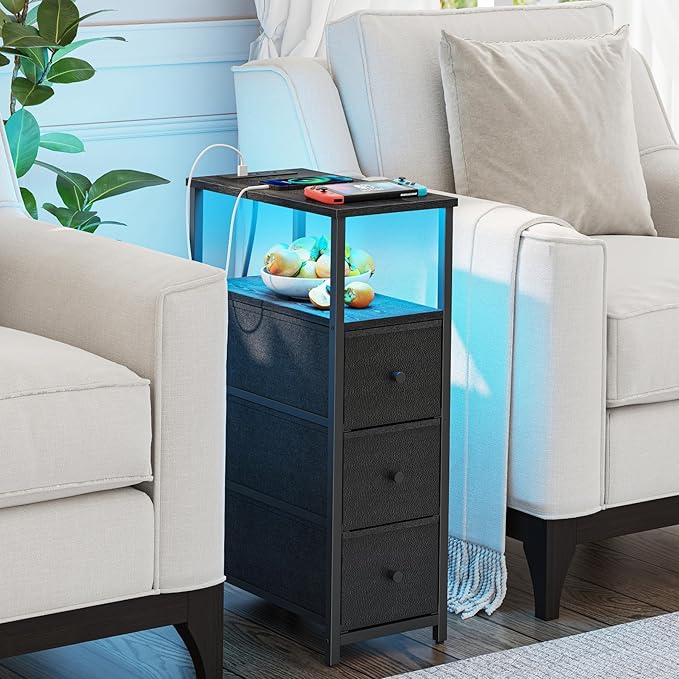 TUTOTAK Narrow LED Night Stand - Image 2