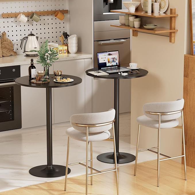Shahoo Round Bar Table, Cocktail Tables - Image 2