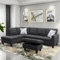 Convertible Sectional Couch, Large L Shaped Couch by ChicFurnit