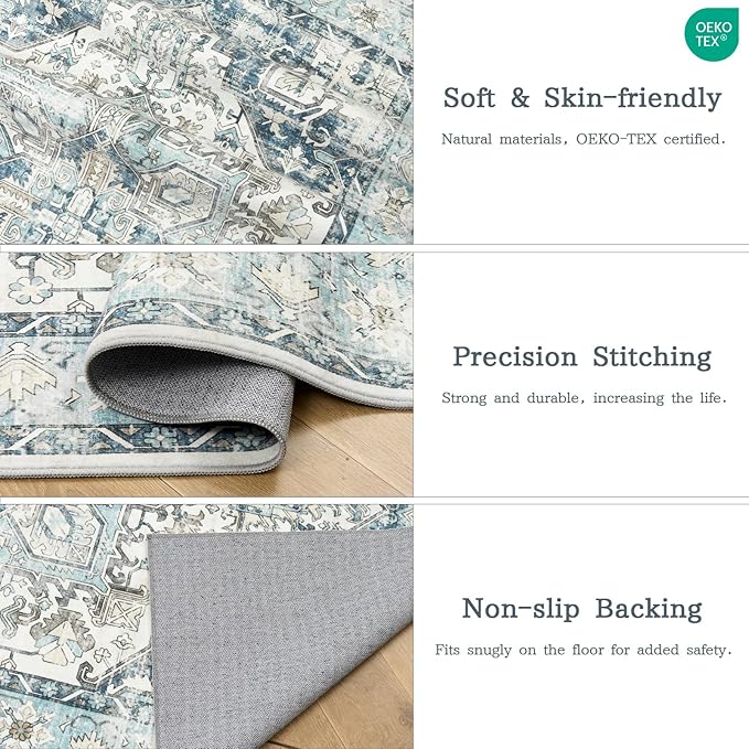 zesthome Area Rugs 6x9, Large Rugs - Image 4