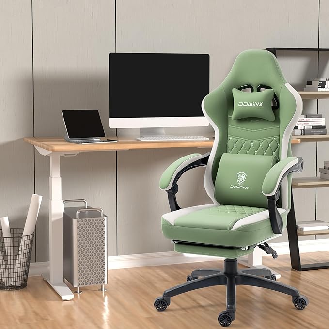 Dowinx Gaming Chair Breathable Fabric Game Chair - Image 2