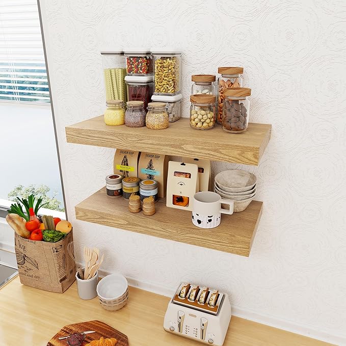 12 Inch Deep Floating Shelves, 24 x 12 Floating Shelf - Image 2