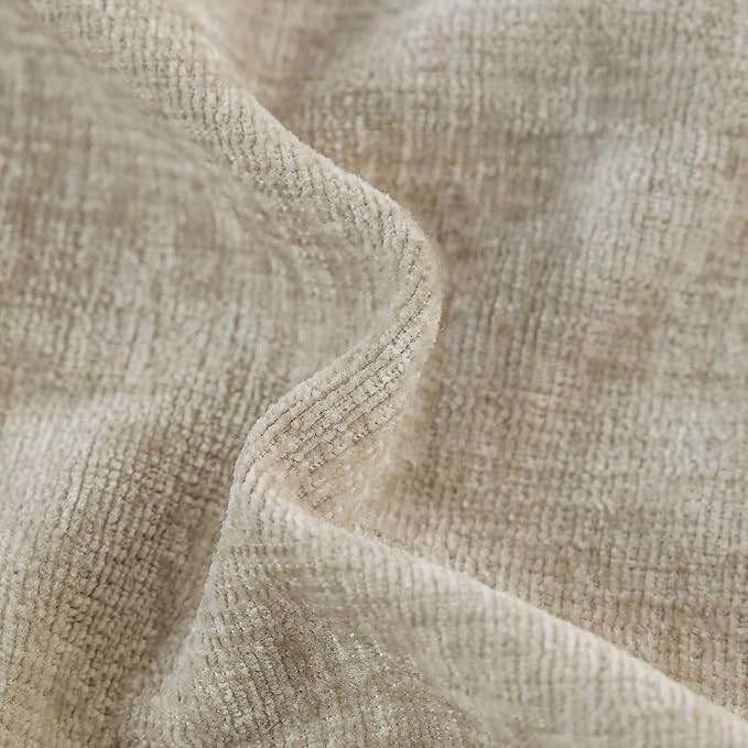 CaliTime Throw Pillow Covers Decorative 16 X 16 Inches Pack of 2 Cozy Chenille - Image 2