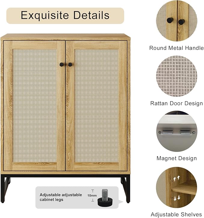 Sideboard Buffet Cabinet, Storage Cabinet - Image 5