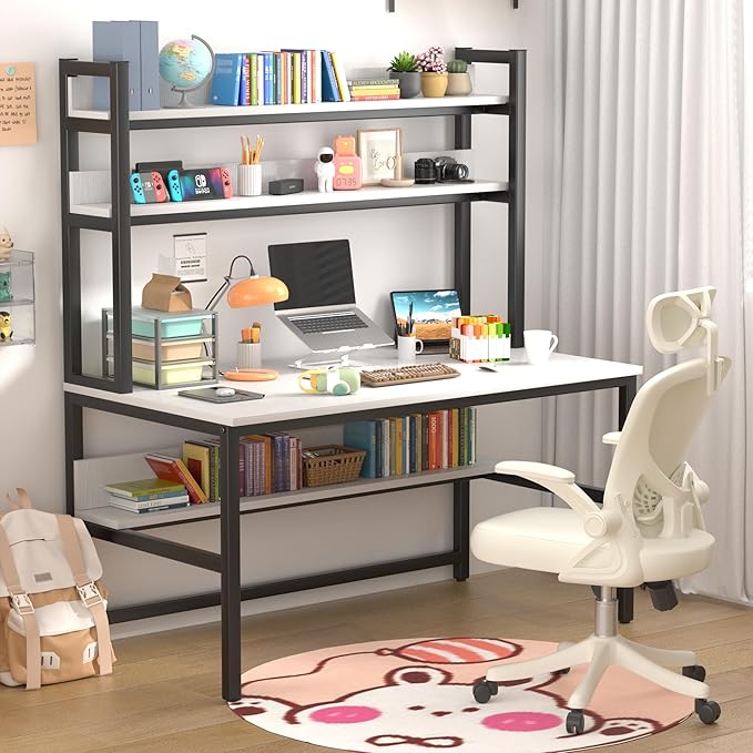 Aquzee Computer Desk, Easy Assembly Gaming Table by Aquzee