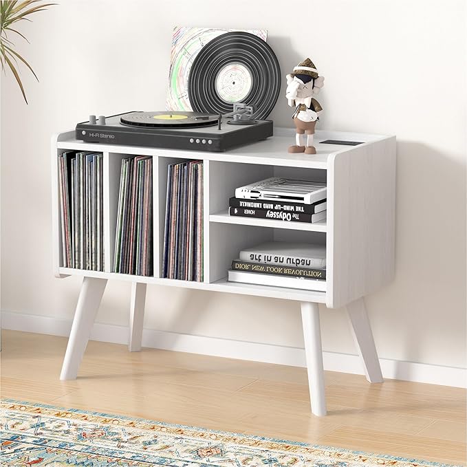 Forevich Record Player Stand Table - Image 9
