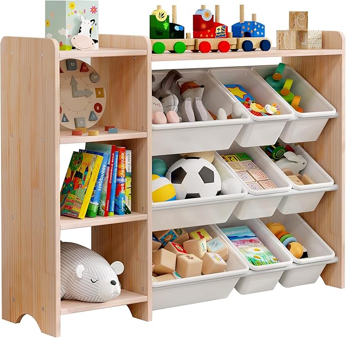 MallBest 4-Tier Kids' Toy Storage Organizer Shelf by MallBest