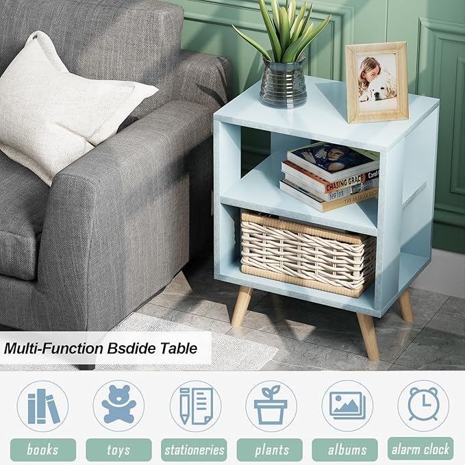Night Stand, Modern End Table - Image 3