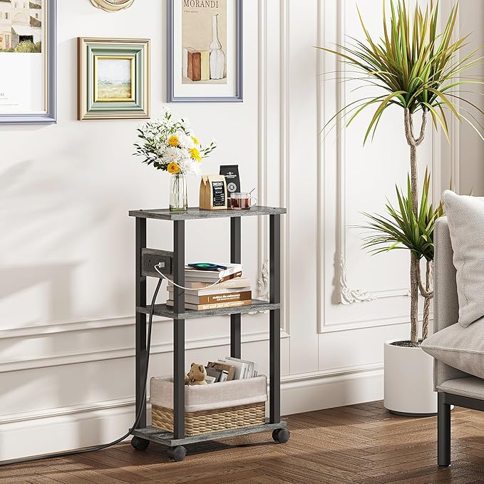 TUTOTAK Small Narrow Side Table - Image 4