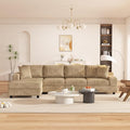 Eafurn 132.68" Oversized L Shaped Modular Sectional Sofa Couch by Unknown