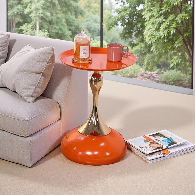 Stylish Hourglass Side Table - Image 7