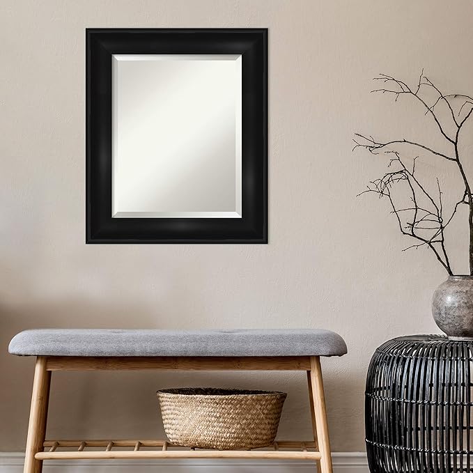 Amanti Art Black Bathroom Mirror - Image 6
