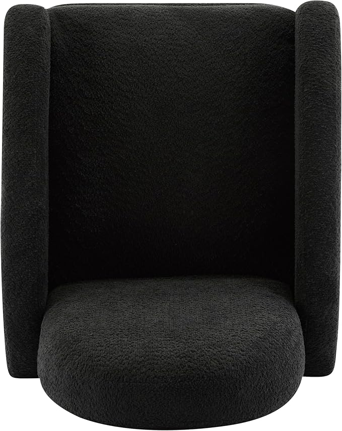Christopher Knight Home Sidney Fabric Upholstered 360° Swivel Chair, Boucle - Image 6