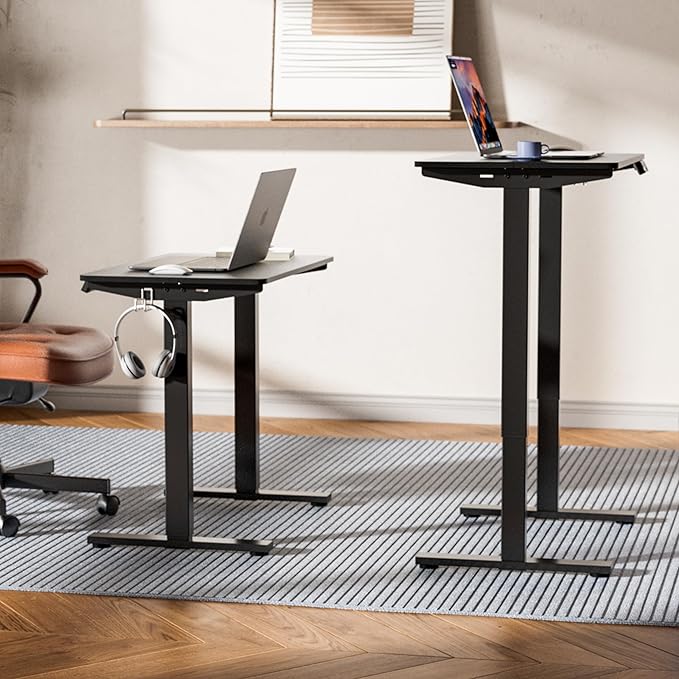 Electric Standing Desk Adjustable Height, 32x20 Inches Sit Stand up Desktop - Image 8