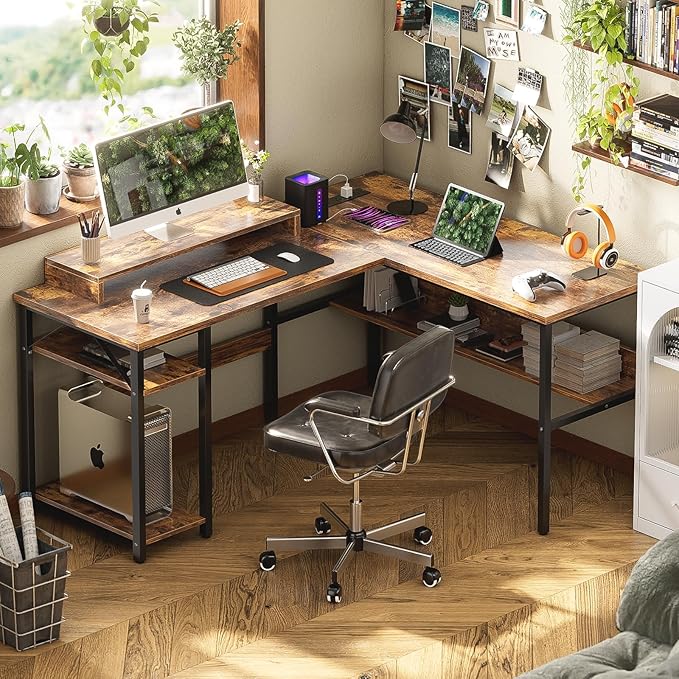 Unikito L Shaped Computer Desk - Image 2