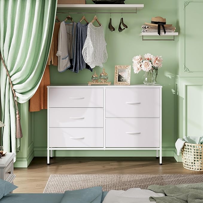 WLIVE White Dresser for Bedroom - Image 4