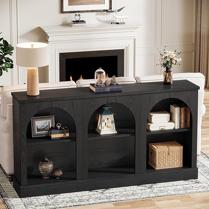 Tribesigns Farmhouse Console Table, 63-Inch Long Entryway Table - Image 4