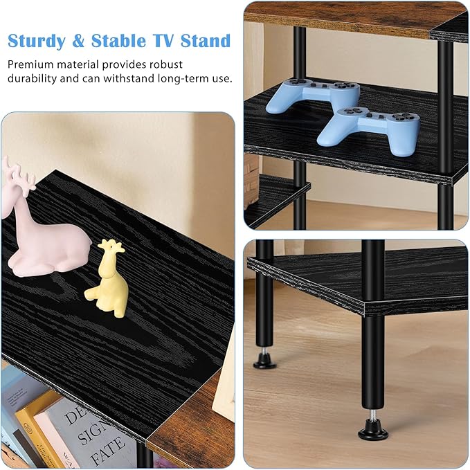 OYEAL 50 Inch TV Stands for Living Room Small Entertainment Center - Image 3