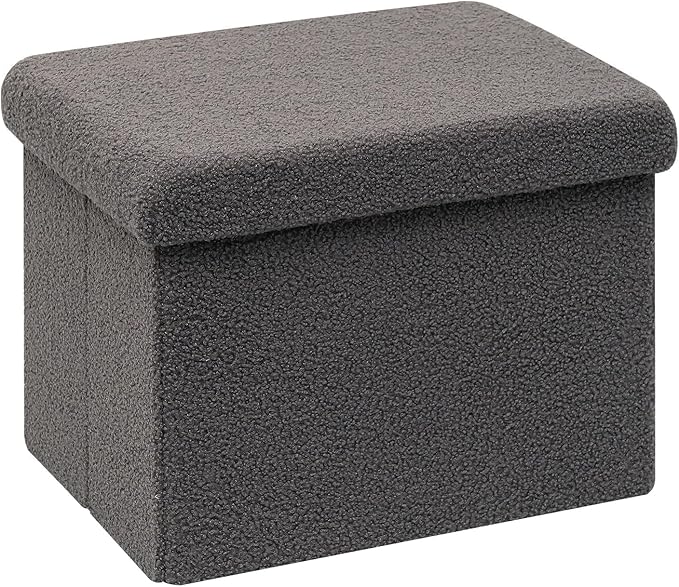 16.5 Folding Storage Ottoman Cube by CAIPINFUL
